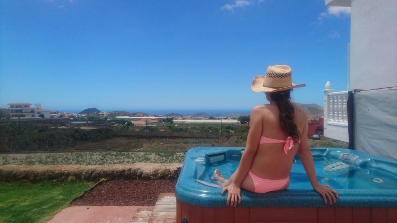 Villa Albe, Jacuzzi Con Vistas Al Mar Arona  Exterior photo